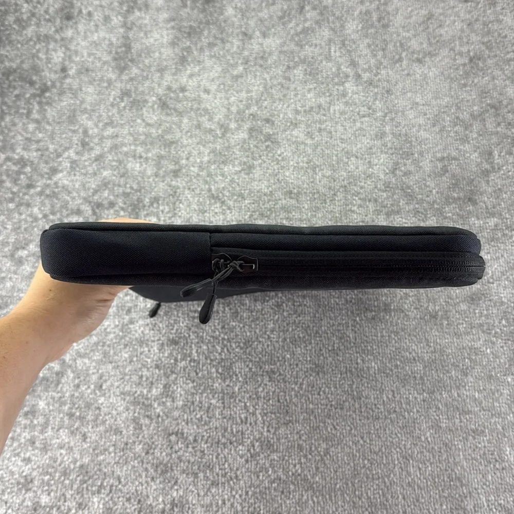 Tomtoc Black Protective Laptop Sleeve Case Zip Around Padded
